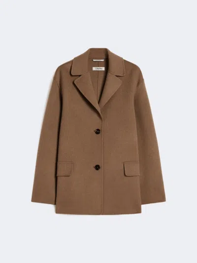 Max Mara S  Smmelfi Jacket Camel In Brown