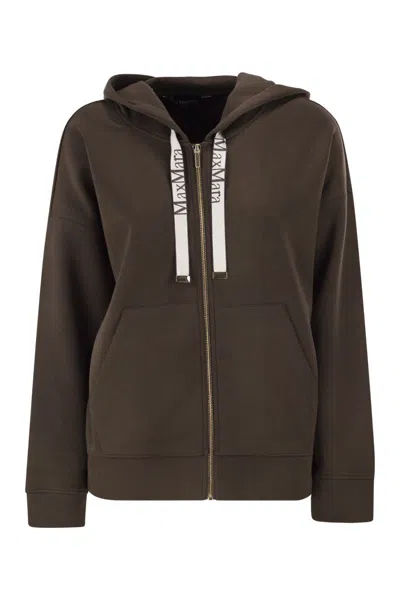 Max Mara S  Smmjour Sweatshirt In Brown