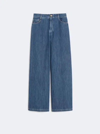 Max Mara S  Smmzeus Denim Trouser Blue