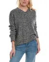 Max Mara Como Cashmere Blend Sweater In Black