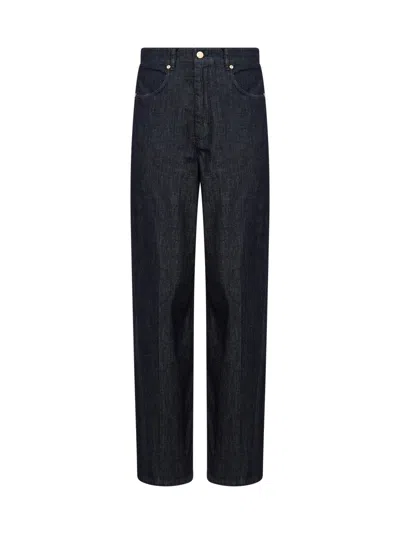 Max Mara S Navy Blue Smmlavinia Straight-leg Jeans