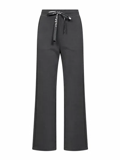 Max Mara S Pantalone In Jersey In Gray