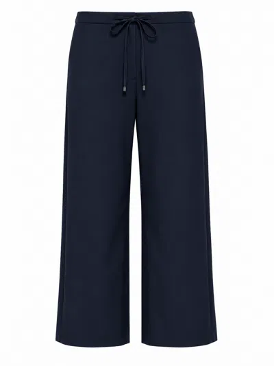 Max Mara S Pantalone Lungo In Blue