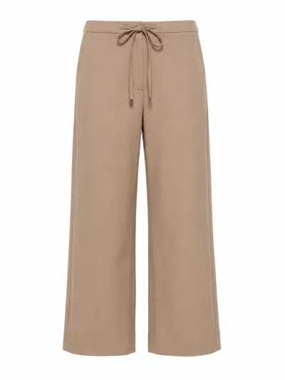 Max Mara S Pantalone Lungo In Brown