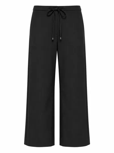 Max Mara S Pantalone Lungo In Black