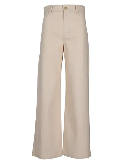Max Mara S Pantalone Tessuto 99% Cotone, 01% Elastan In Brown