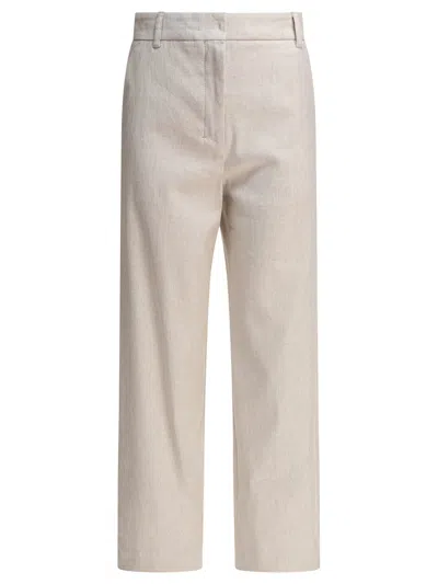 Max Mara S Trousers In White