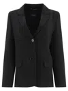 S Max Mara Undici Single-breasted V-neck Blazer