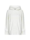 Max Mara S White Jersey Visera Hoodie