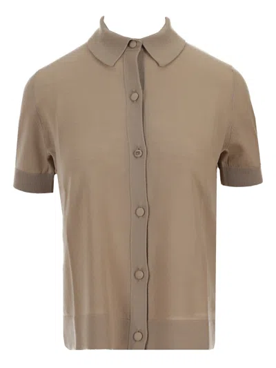 Max Mara Cardigan In Brown