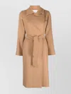 Max Mara Manuela Double-breasted Wool Coat In Brown