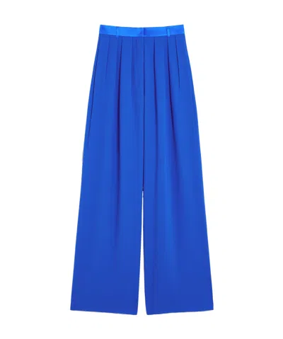 Max Mara Sablé Trousers In Blue