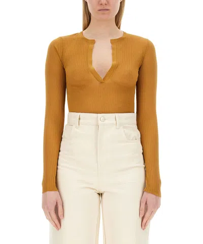 Max Mara Saggina Sweater In Brown