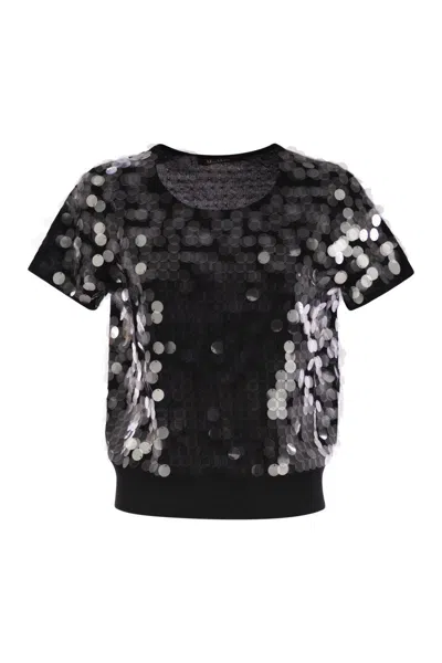 Max Mara Saio - Wool Sweater With Sequins