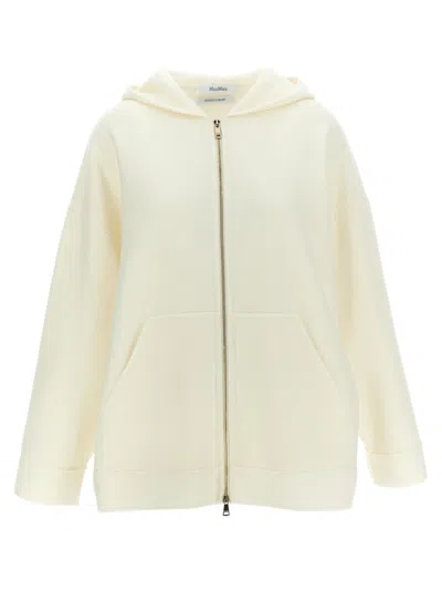Max Mara Saio' Hoodie In Neutral
