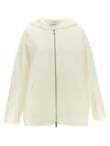 Max Mara Hooded Sweatshirt With Front Pockets And Long Sleeves