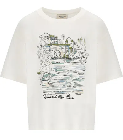 Max Mara Sala White T-shirt