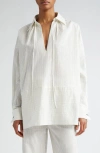Max Mara Shirts In White Black