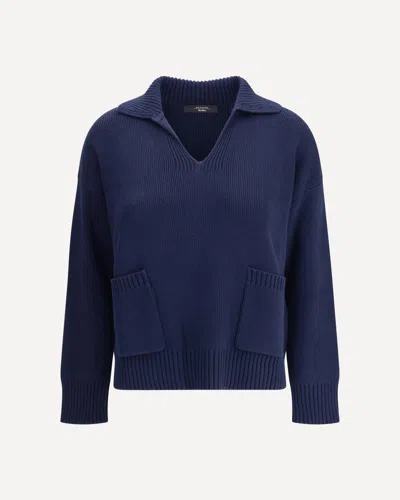 Max Mara Saloon Sweater In Blue