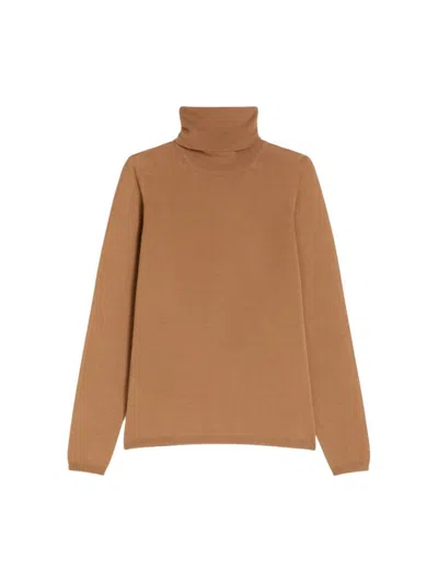 MAX MARA MAX MARA SALUTO SWEATER CAMEL