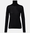 Max Mara Saluto Virgin Wool Turtleneck Sweater
