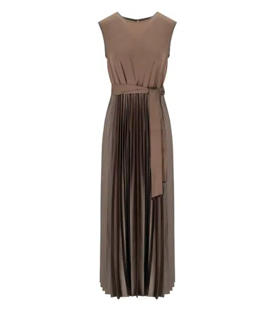 Max Mara Samuele Brown Dress