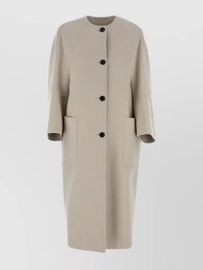 MAX MARA SAND CASHMERE ALBUM1234 COAT