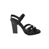 Max Mara Minimal Square Heel Sandals In Animal Print
