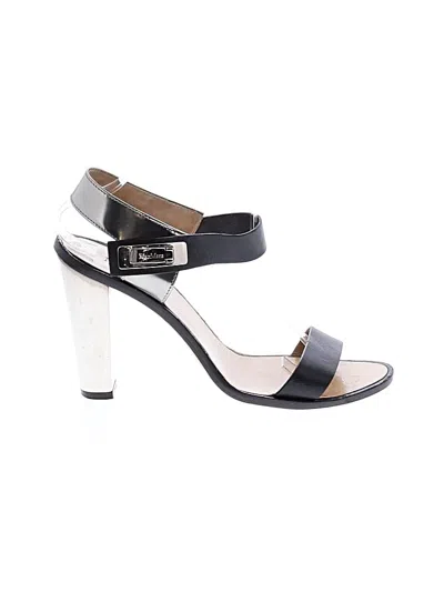 Pre-owned Max Mara Sandals In Black