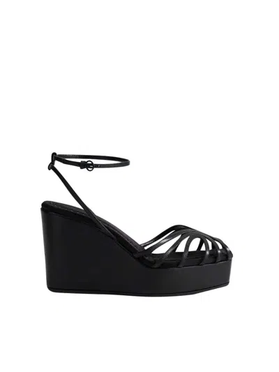 Max Mara Sandals In Black