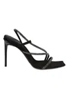 Max Mara Sandals With Micro Crystals In Black