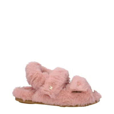 Max Mara Sandals Sandyc Women's Eco Fur Pink/blush