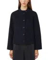 Max Mara Sarah Wool Jacket In Blue