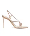 Max Mara Satin And Crystal Sandals