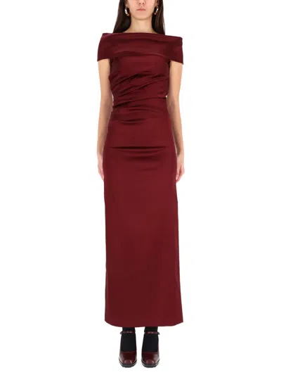 MAX MARA SATIN DRESS