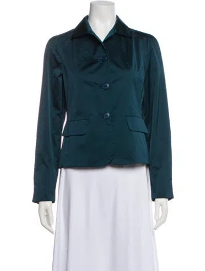 Pre-owned Max Mara Satin Jacket In Multi