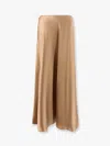 Max Mara Satin Midi Skirt Elastic Waistband