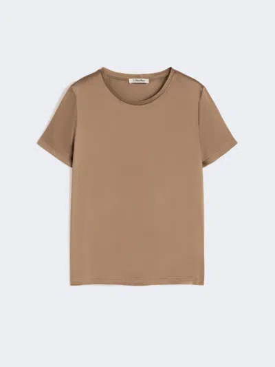 MAX MARA SATIN T-SHIRT