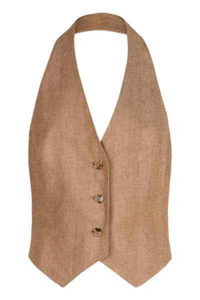 Max Mara Sauro Single-breasted Vest