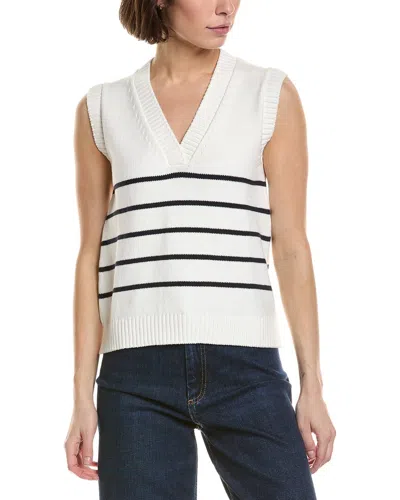Max Mara Scafati Knitted Top In White