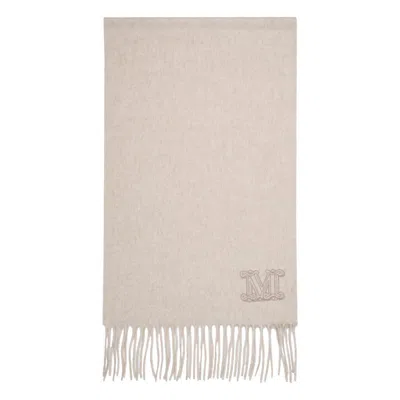 Max Mara Scarf In Neutral