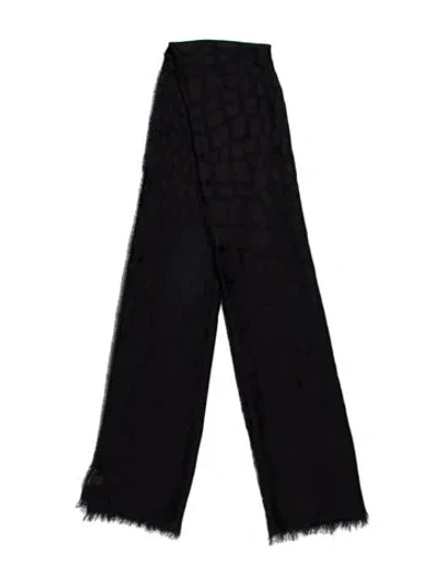 Pre-owned Max Mara Scarf In Black