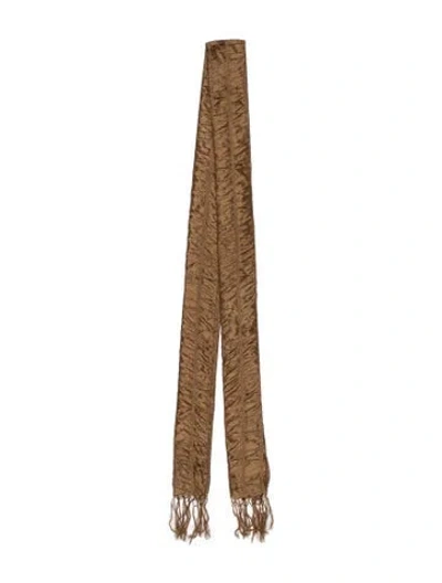 Pre-owned Max Mara Scarf In Green