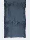 Max Mara Scarf In Water-repellent Technical Fabric In Blue