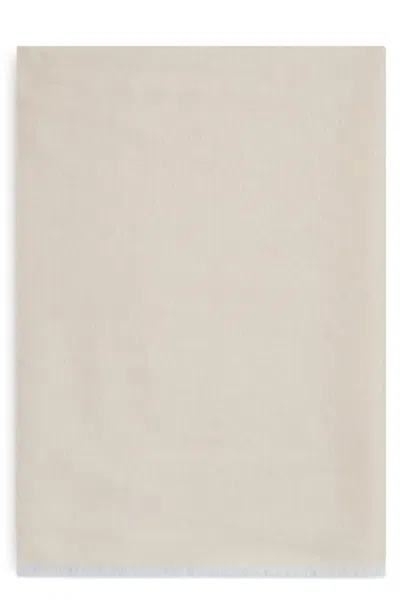 Max Mara Scarf In Wool And Silk In Green