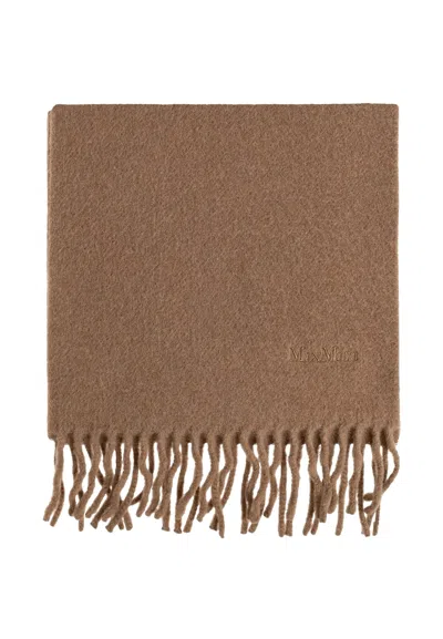 Max Mara Scarf In Marrone