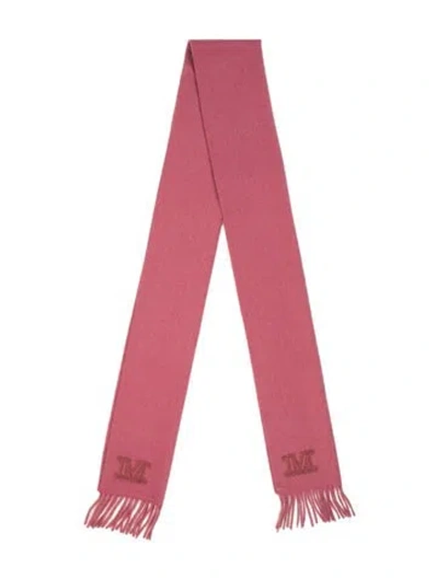 Pre-owned Max Mara Scarf In Pink