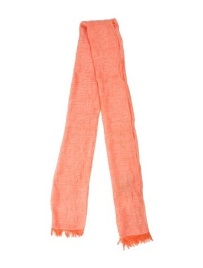 Pre-owned Max Mara Scarf W/ Tags In Orange