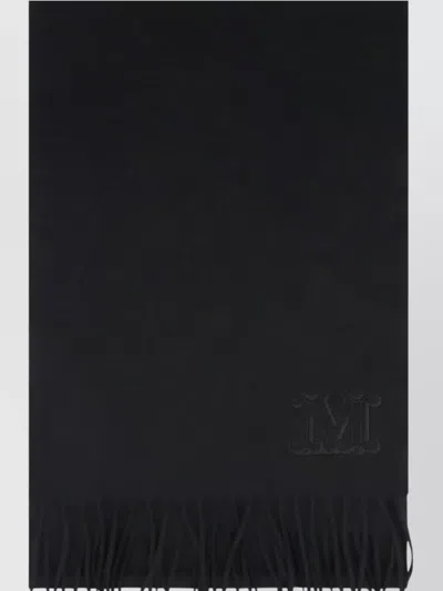 Max Mara Scarf With Fringe Detailing And Trim