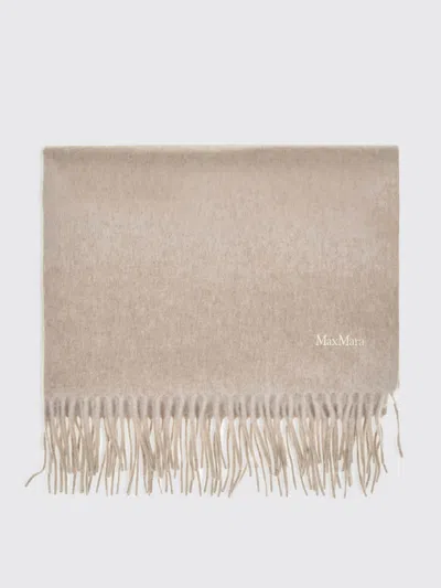 Max Mara Scarf Woman In Metallic